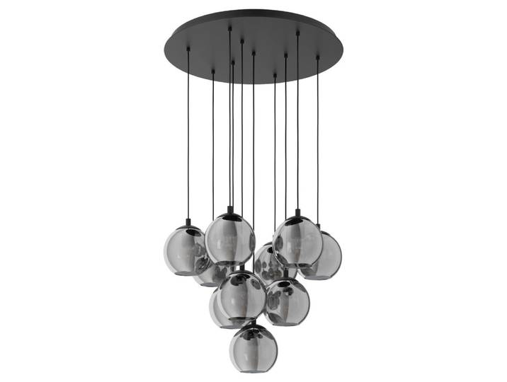 EGLO ARISCANI, Flexible Halterung, Schwarz, Schwarz, Glas, Stahl, Drinnen, IP20