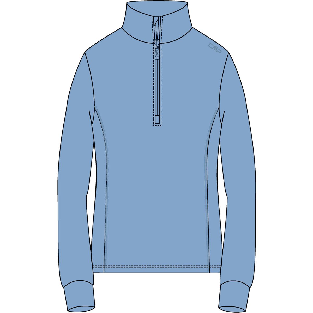 CMP KID G Fleece Sweat niagara (L615) 104 3G28235-L615-104