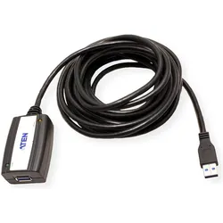 Aten USB 3.0-Verlängerungskabel (5 m, USB 3.2 Gen 1), USB Kabel