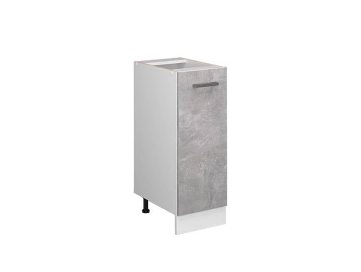 Vicco Unterschrank R-Line , Beton 30 cm mit Tür, ohne Arbeitsplatte, zur Aufbewahrung von Haushaltsutensilien und Reinigungsmitteln