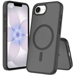 Screenor Icy Beskyttelsescover Sort Apple iPhone 16e, 17e (Apple iPhone 16e, Apple iPhone 17e), Smartphone Hülle, Schwarz
