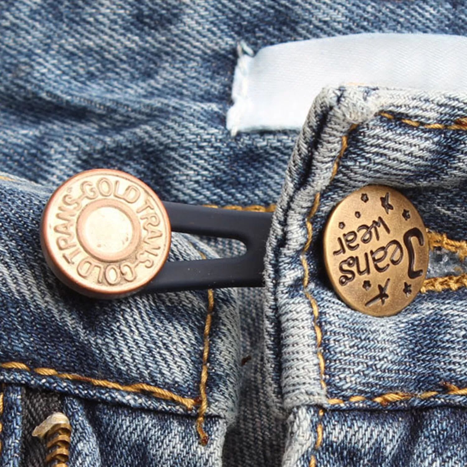 INF Verstellbarer Taillenverlängerungsknopf für Jeans