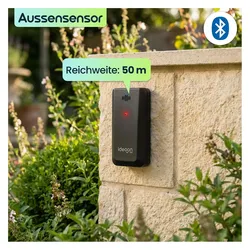 Ideoon Wetterstation, Wetterstation, Schwarz
