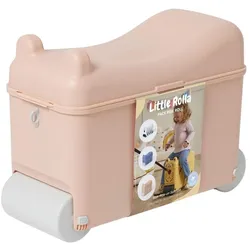 Little Rolla Kinderkoffer zum Draufsitzen, Koffer, Pink, Rosa