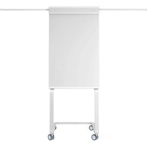 Magnetoplan Flipchart 1227050 evolution plus, höhenverstellbar, mit Rollen, mit Seitenarmen