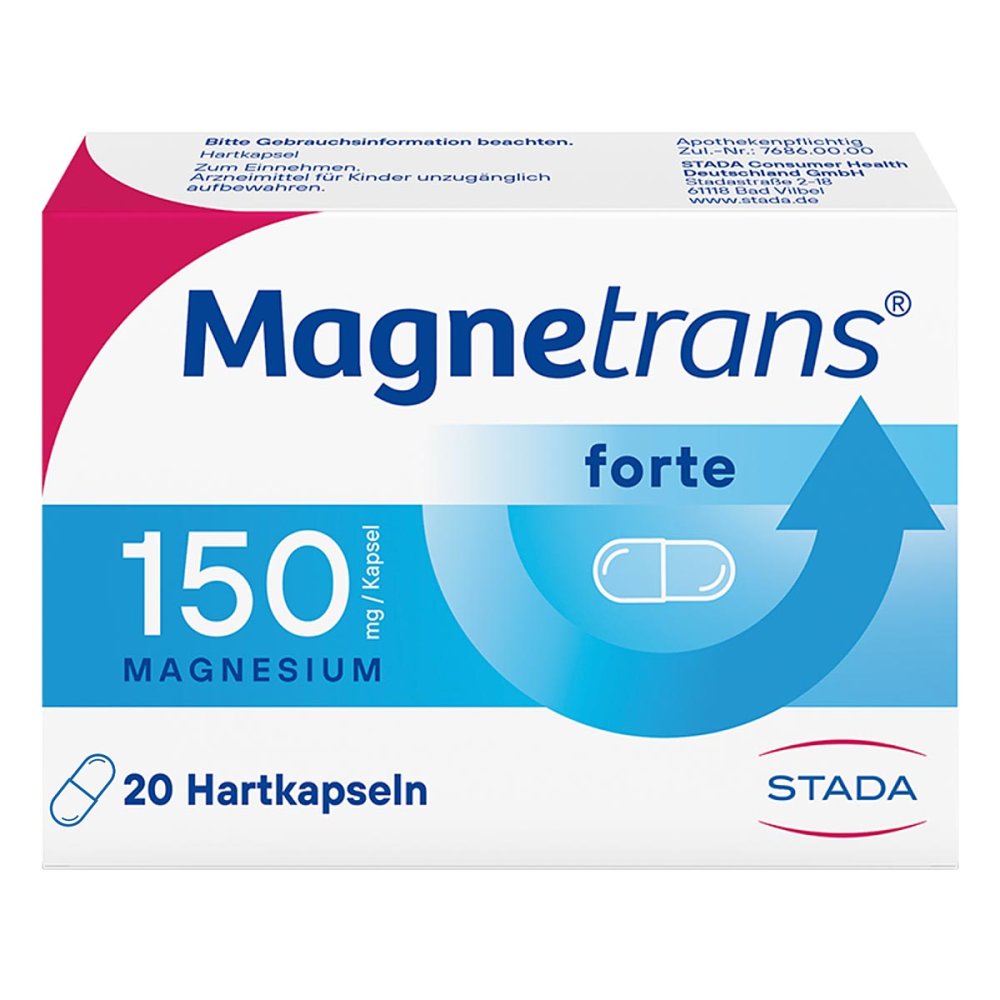STADA Consumer Health Deutschland GmbH Magnetrans forte 150 mg Magnesium Hartkapsel 03127830