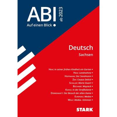 STARK Abi - auf einen Blick! Deutsch Sachsen 2024, Taschenbuch von , Stark Verlag GmbH, 978-3-8490-5303-1