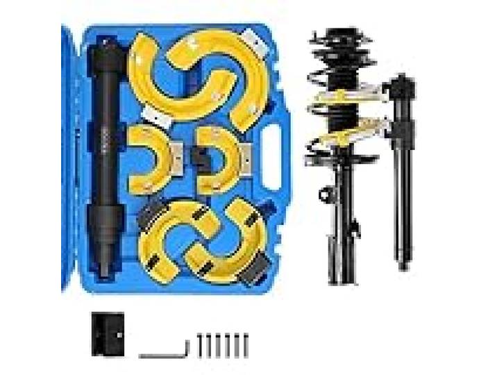 VEVOR Kit Compresseur Ressort Amortisseur pour Voiture 4,5 T en Acier Auto