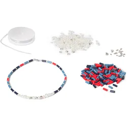 Tchibo - DIY-Perlen-Halsketten-Set - dunkelblau