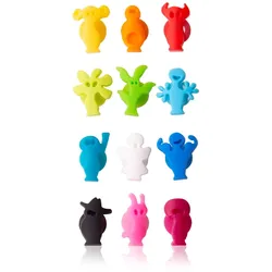 VACU VIN Party Glas Markers 12er Set von Vau Vin - A