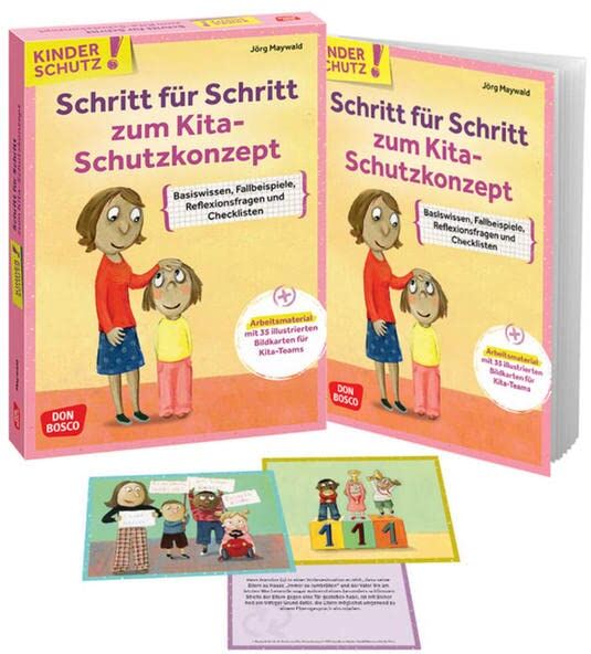 Jörg Maywald - Kinderschutz: Schritt für Schritt zum Kita-Schutzkonzept: Basiswissen, Fallbeispiele, Reflexionsfragen und Checklisten. Bildkarten & Arbeitsmaterial ... (Don Bosco Medienpakete für das Kindeswohl) - Preis vom 09.10.2026 07:28:09 h