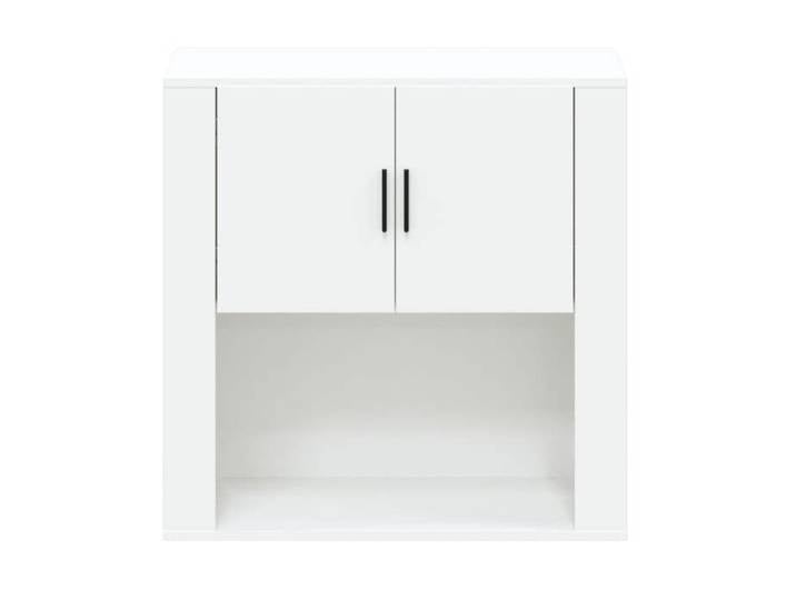 Armoire murale - Armoire suspendue - pour cuisine - bois d'ingénierie - blanc - 80x33x80 cm ada69p913437