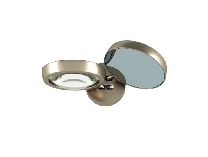 Lodes Wandleuchte Nautilus, 2 LEDs verbaut, extern dimmbar - Cha