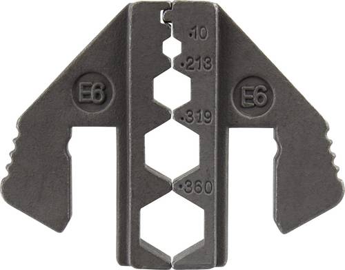 TOOLCRAFT PLE-0E6 Crimp-Einsätze Geeignet für Kabeltyp: RG59, RG58, RG6 Passend für Marke (Zangen): TOOLCRAFT PZ-500