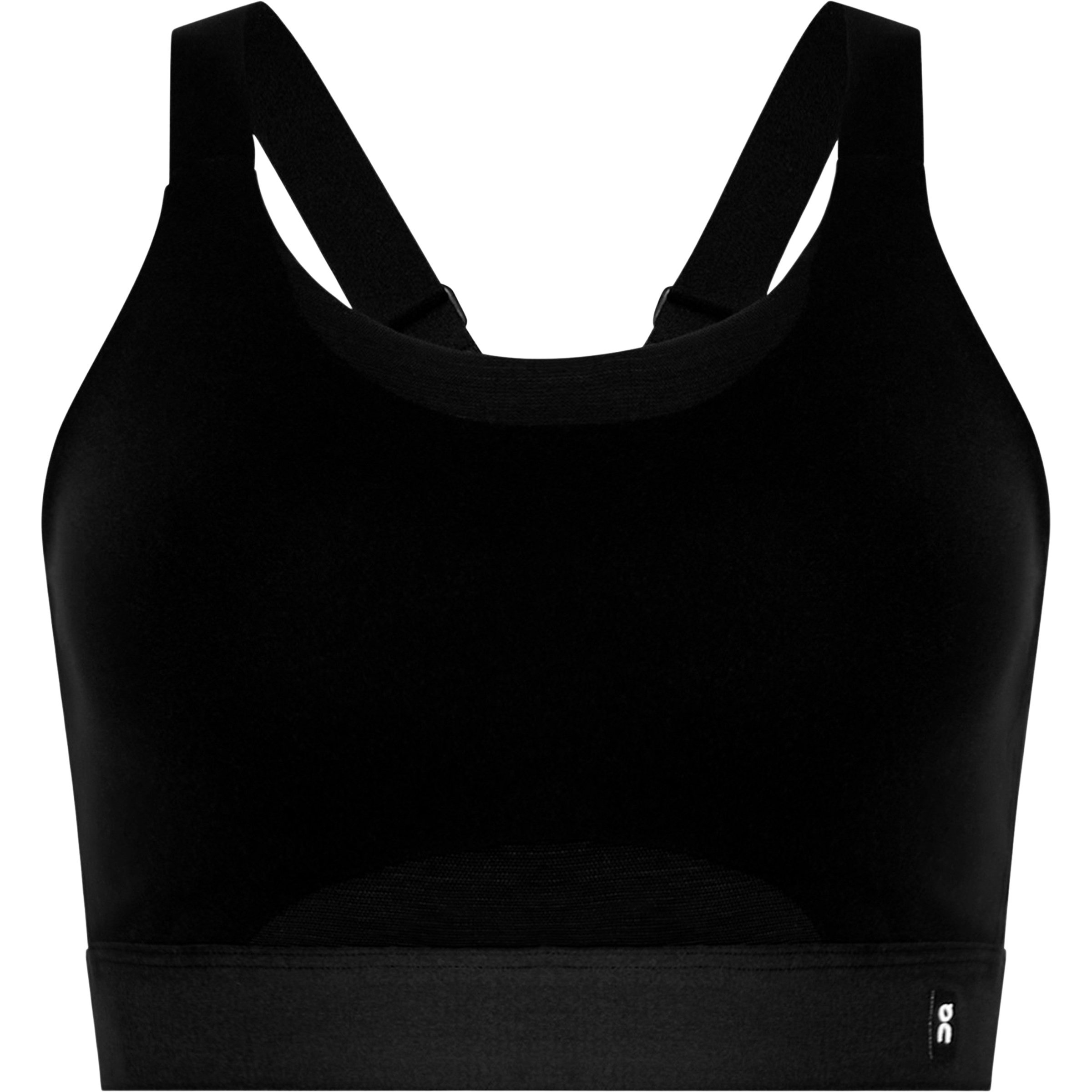 On Performance Crop Sport BH Damen Sport-BHs schwarz Größe M Laufen | Trailrunning Schnell trocknend