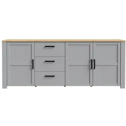 FORTE Sideboard Bohol Dekor Grau