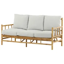 Loungesofa Cane Bambus Rattan ca. 180x77 cm