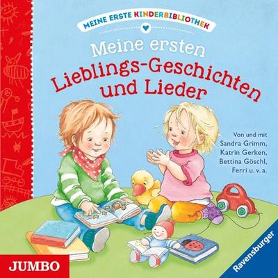 Meine erste Kinderbibliothek. Meine ersten Lieblings-Geschichten und Lieder - Sandra Grimm, Audio, 4057664656605