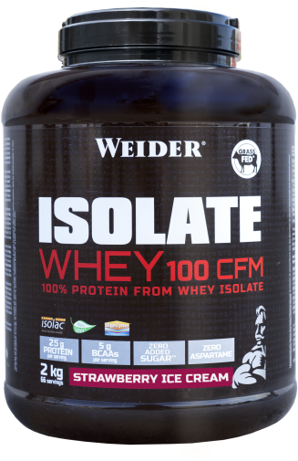 Weider Isolate Whey 100 CFM strawberry 2 Kg