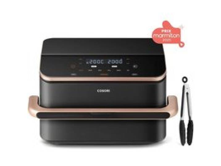 Friteuse sans huile COSORI - Dual Blaze Twinfry Chef Edition - Capacité 10L - 6 programmes - 2800W - Noir