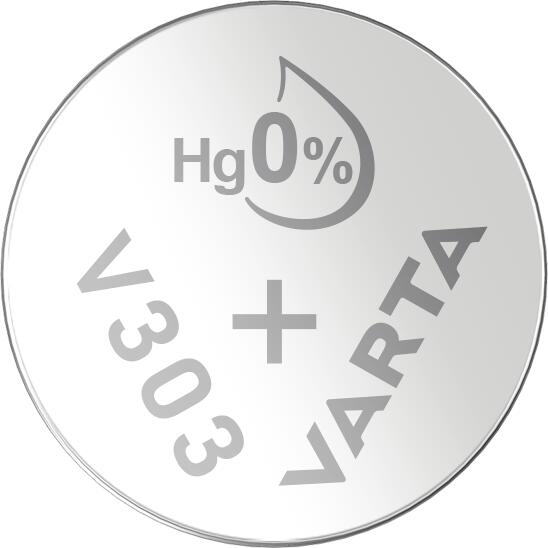 VARTA SILVER Coin V303/SR44 Napfblister 1 00303101111