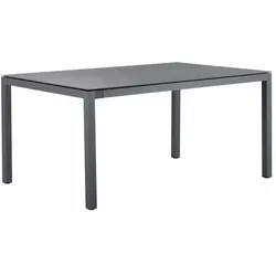 solpuri Gartentisch ausziehbar Classic Alu 160/220 x 100 cm Keramik Grau 160