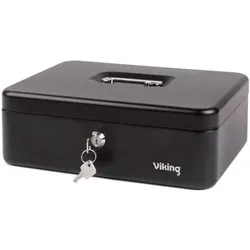 Viking Geldkassette Schwarz 300 x 210 x 100 mm