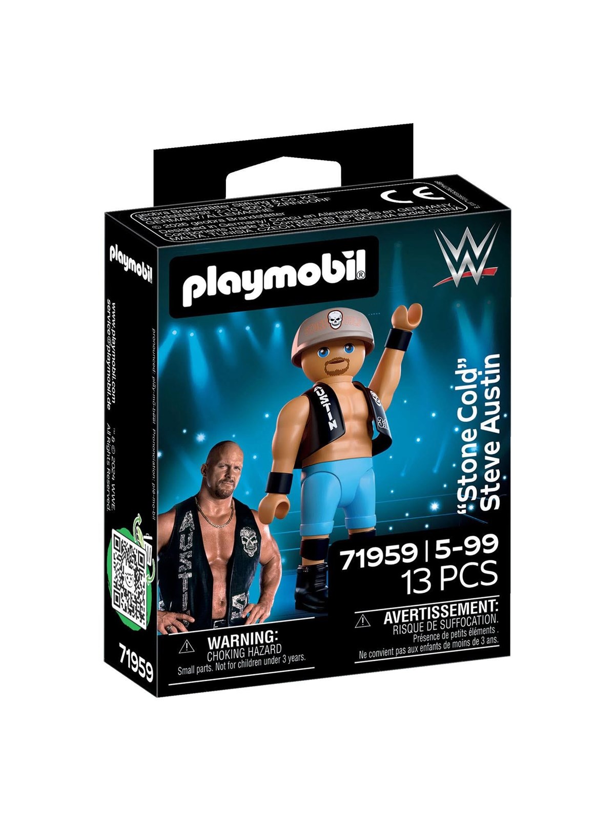 Playmobil - WWE "Stone Cold" Steve Austin - 71959