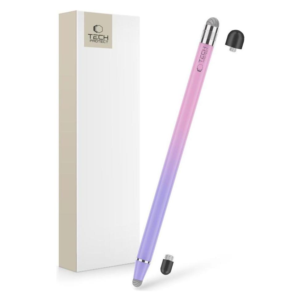 Tech-Protect USP100 4-TIP Touch Stylus Passive Pen - Purple (26404-0)