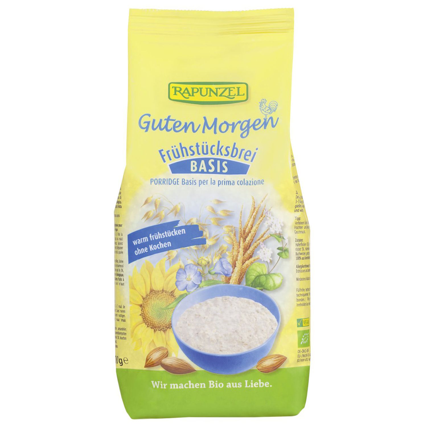 Rapunzel Bio Guten Morgen Frühstücksbrei Basis 500 g Brei