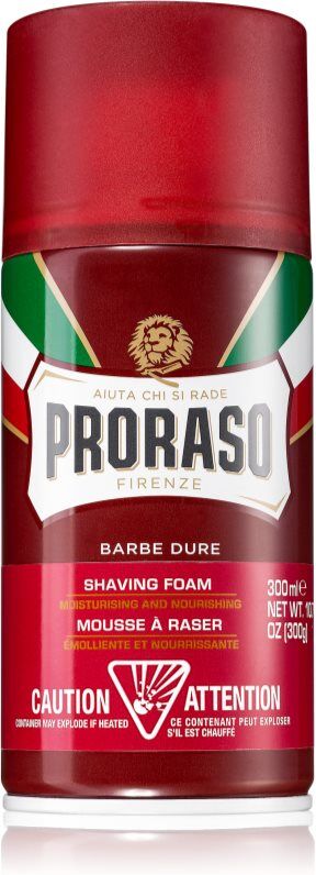Proraso Coarse Beards shaving foam with nourishing effect 300 ml