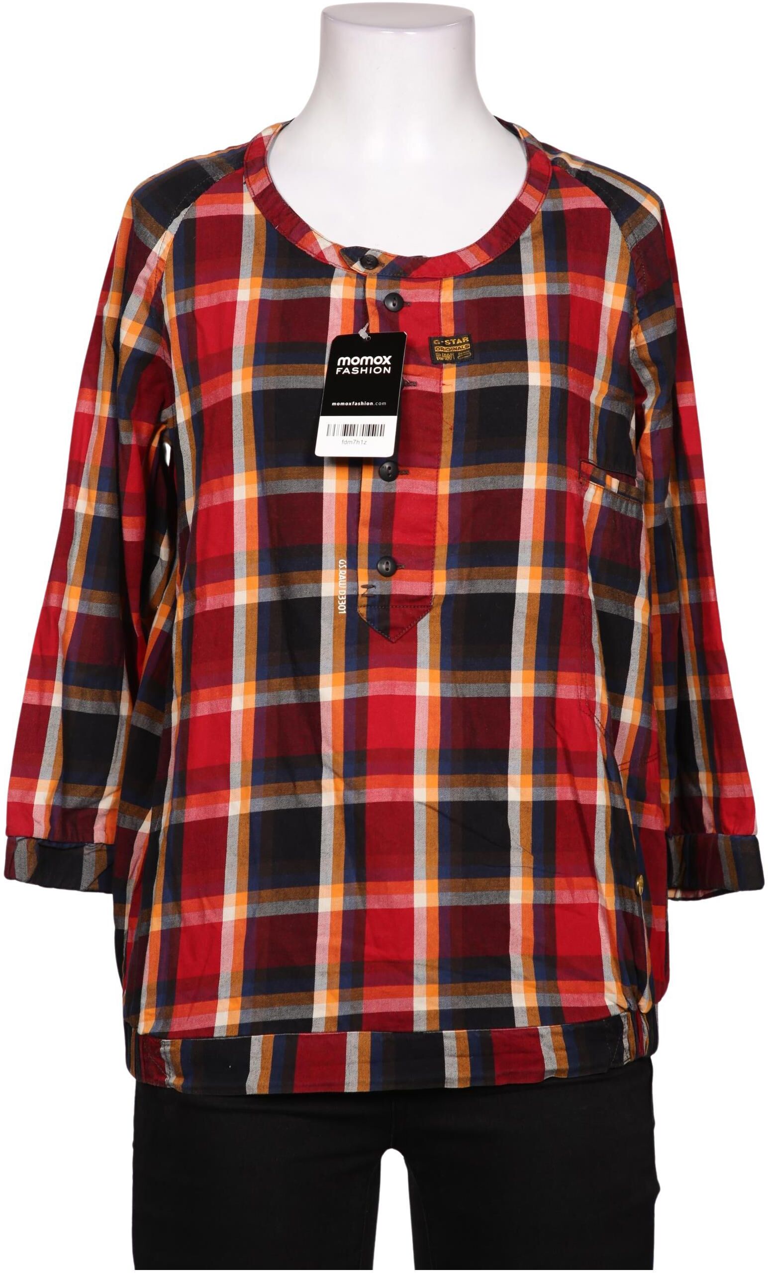 G Star RAW Damen Bluse, Mehrfarbig, Gr. M, Baumwolle - Second Hand