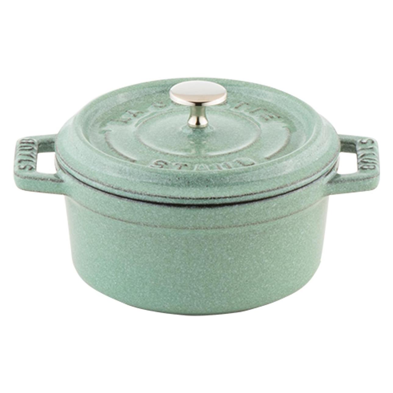 Staub Mini Cocotte (Bräter + Schmortopf, Gusseisen, 10 x 7 cm) (40508-702-0)