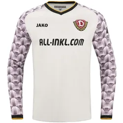 JAKO Dynamo Dresden langarm Auswärtstrikot 2026/27 656 - cremeweiß L
