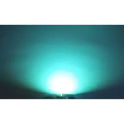 OptoSupply LED, 5mm, 8-8,6lm, 15°, klar, aqua green
