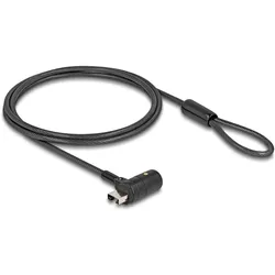 Navilock Delock Notebook Sicherungskabel für USB Typ-A Buchse mit Schlüssel, Notebook Security, Schwarz