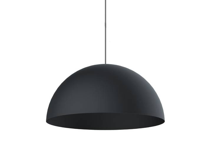 Cassis - lampe à suspension en métal anthracite e27