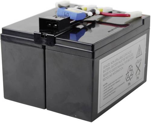Beltrona RBC48 USV-Anlagen-Akku ersetzt Original-Akku (Original) RBC48 Passend für Marke APC
