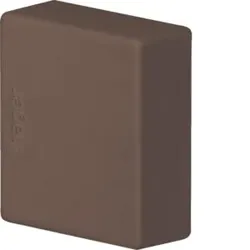 Hager M61138014 Endstück PVC zu LF 15x15mm braun
