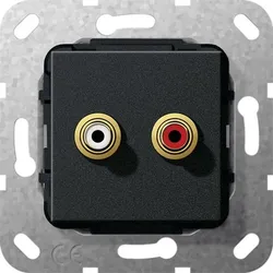 Gira Cinch Audio Kabelpeitsche 563310