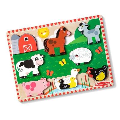 Bauernhof Spieltiere Puzzle