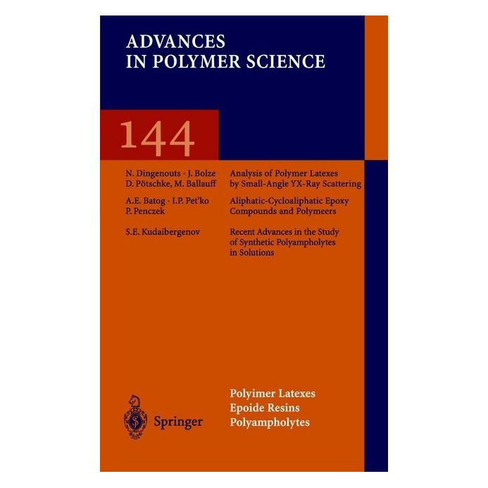 Springer Polymer Latexes Epoxide Resins Polyampholytes (Englisch, Softcover) (55533504)