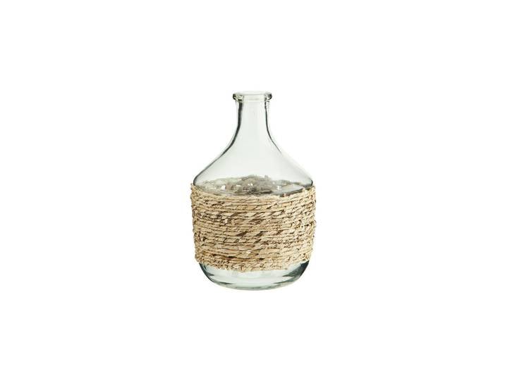 Bouteille en verre et fibre de banane Bantele