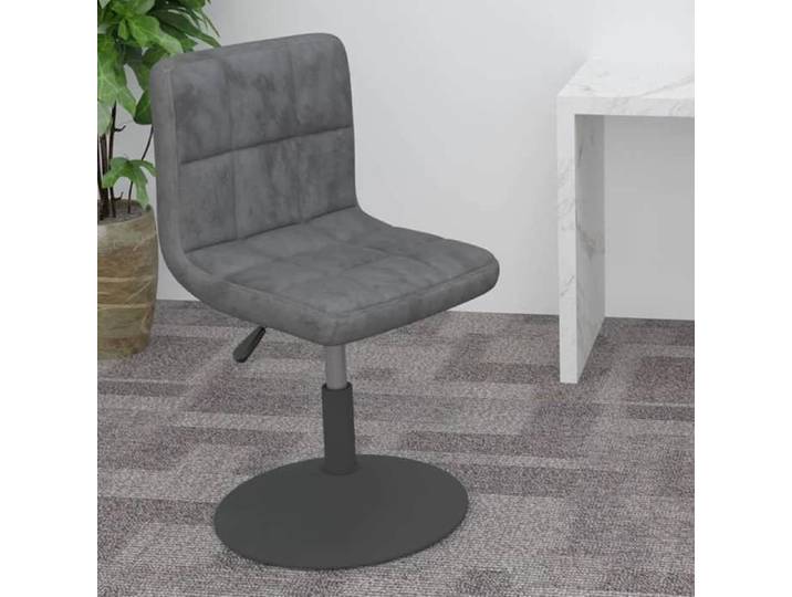 SALE 2025 Tabouret de bar - Tabouret de Cuisine - pivotant - gris foncé - Velours - 40x43x71 cm 6 55 Kg 3639