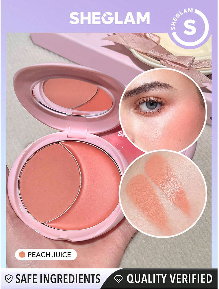 Sheglam Palette de blush duo Cheek 2 Cheek #Peach Juice