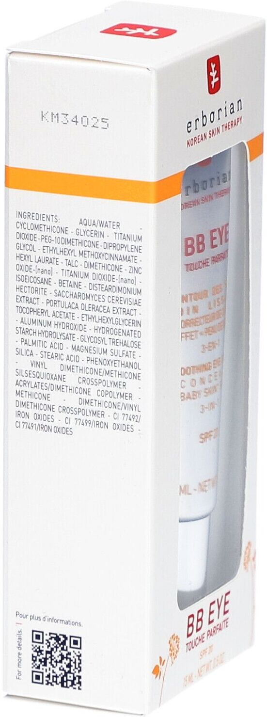 erborian Korean Skin Therapy BB EYE Touche Parfaite 15 ml Sonstige
