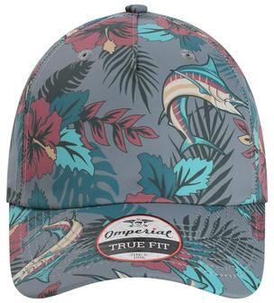 Imperial 4072 The Easy Read Cap in Blue Coast size Adjustable   Polyester