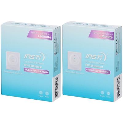 HIV-Selbsttest Insti 2x 2x1 St Test