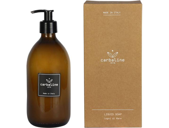 Handseife Carbaline 500 ml Reinigend - Farbe: braun - Material: Glas