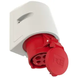 PCE 114-6 CEE-Wandsteckdose 16A 4p 6h IP44 1146